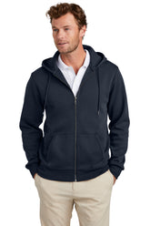 Brooks Brothers® Double-Knit Full-Zip Hoodie - Night Navy - XS